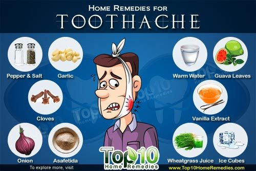 what is a home remedy for a bad toothache