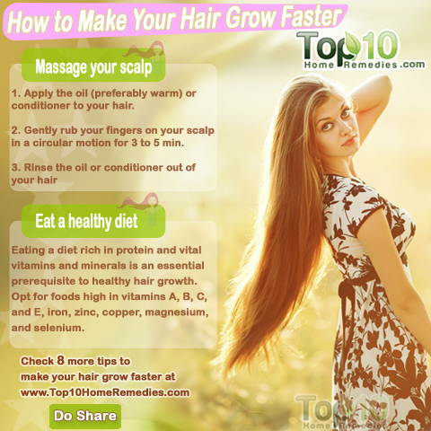 What makes your hair grow longer?