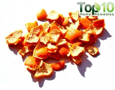 orange peel face mask step 2