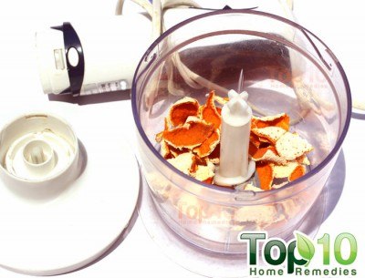 orange peel face mask step 4