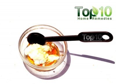 orange peel face mask step 7