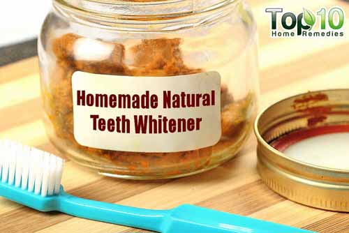 homemade teeth whitener
