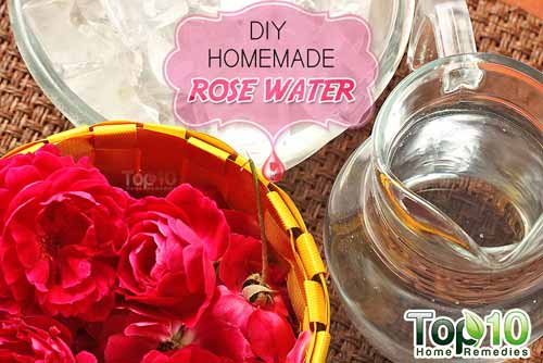 DIY rose water ingredients
