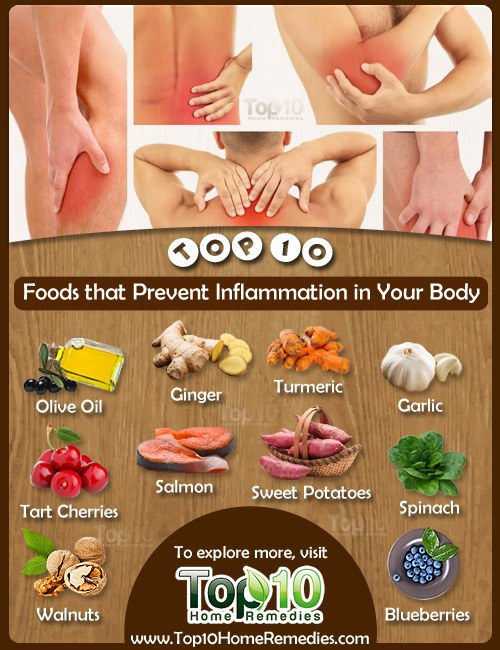 What are some foods that reduce inflammation?