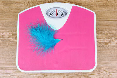 get on weighing scale