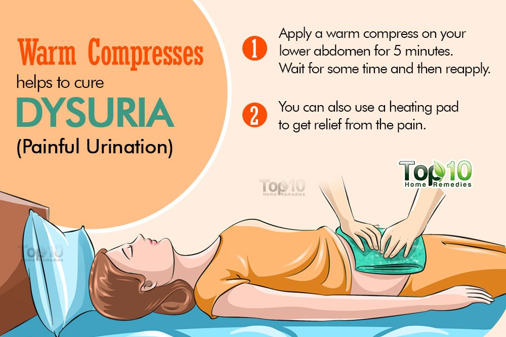 What causes a burning sensation in the lower abdomen?