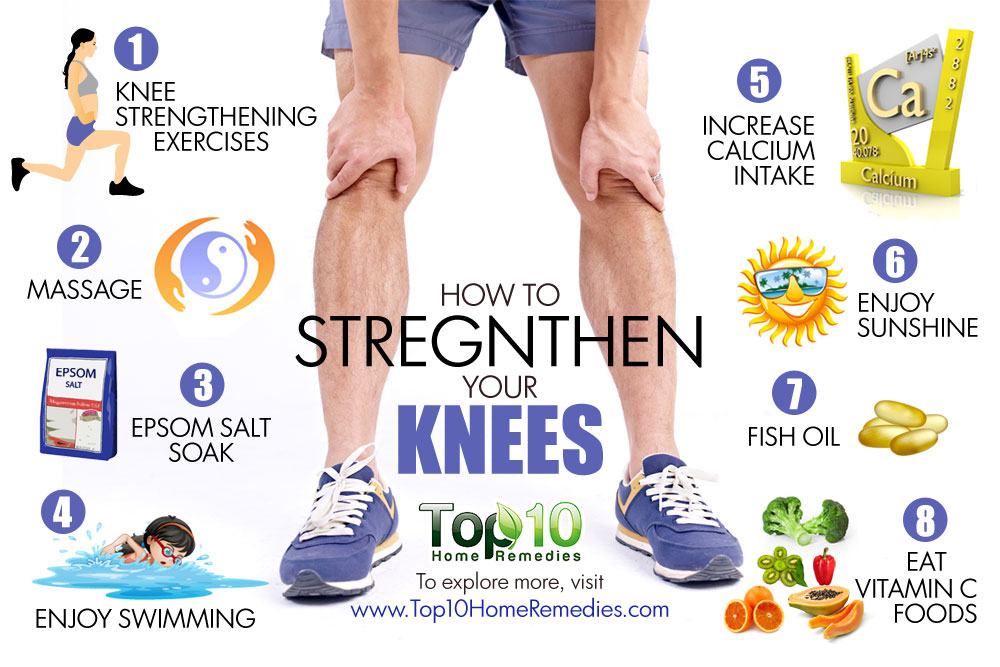 How to Strengthen Your Knees | Top 10 Home Remedies
