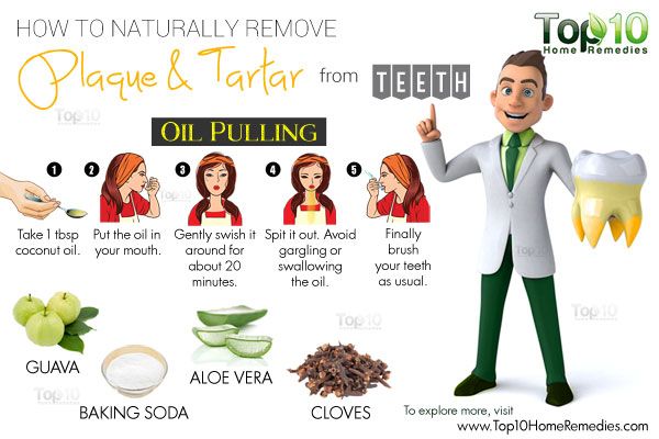 remove plaque and tartar naturally