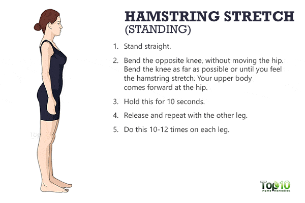 Hamstring Stretch for strengthening knees