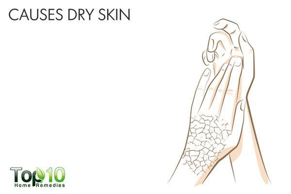 overuse of hand sanitizer can cause dry skin