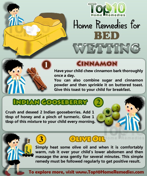 home remedies bed wetting