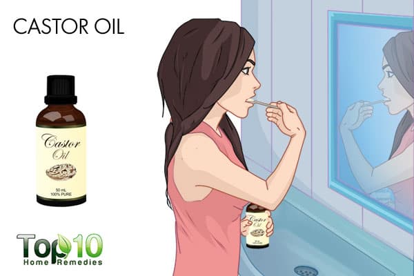 castor oil for constipation