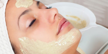 DIY anti tan face mask
