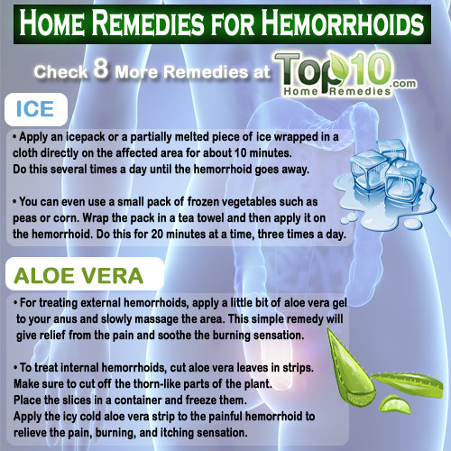 hemorrhoids home remedies