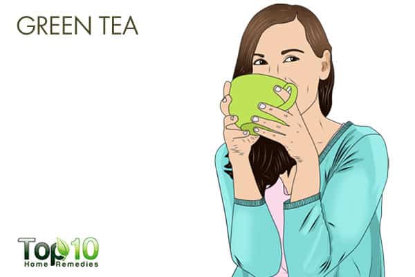 Green tea for detoxification