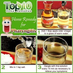 pharyngitis home remedy