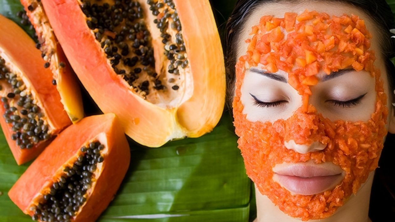Papaya face mask