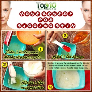 home remedy for sagging skin