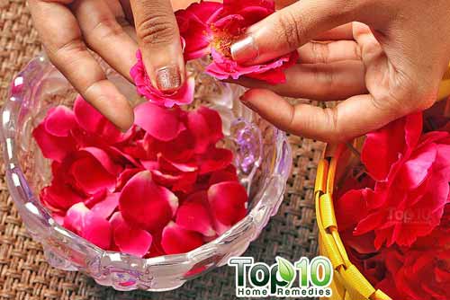 DIY rose water step1