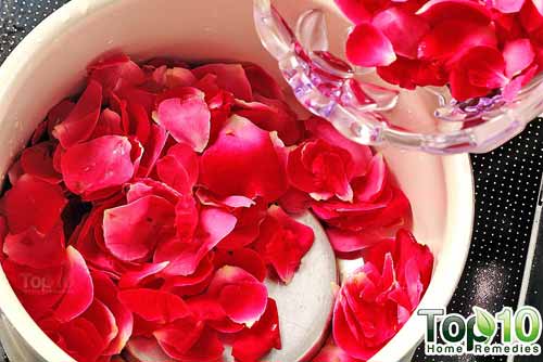 DIY rose water step2