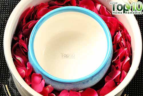 DIY rose water step3