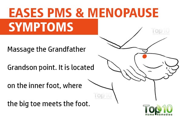 grandfather grandson point to ease PMS