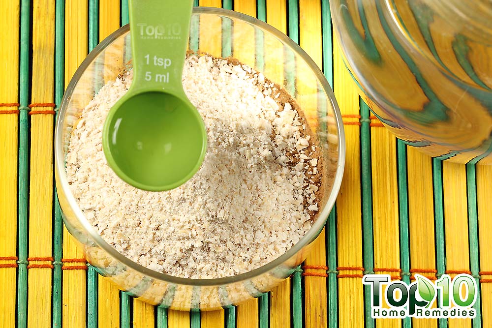 oatmeal face mask