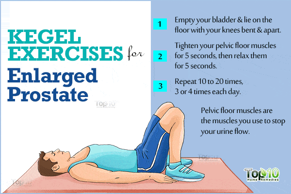 kegal exercise for enlarged prostate