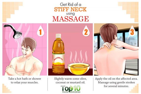massage for stiff neck