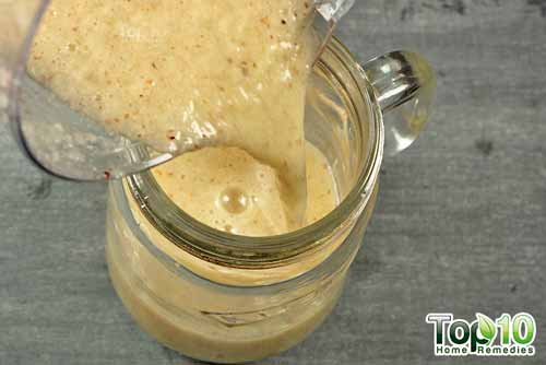 aloe vera smoothie step 10