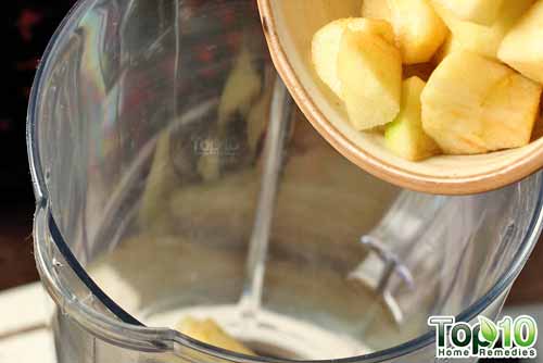 aloe vera smoothie step 1