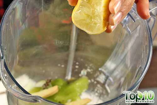 aloe vera smoothie step 6