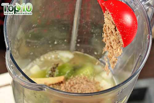 aloe vera smoothie step 7