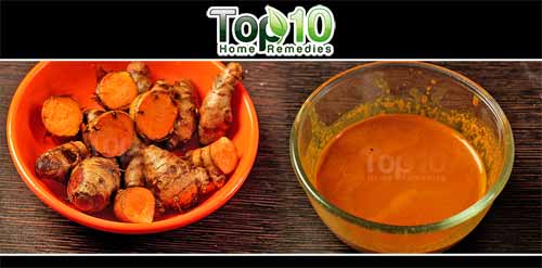 DIY turmeric juice