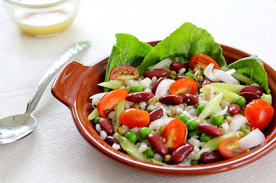 Bean and grains salad-opt
