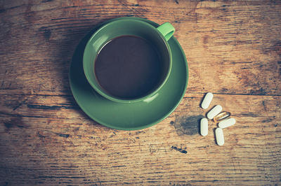 do not take medicne with coffee