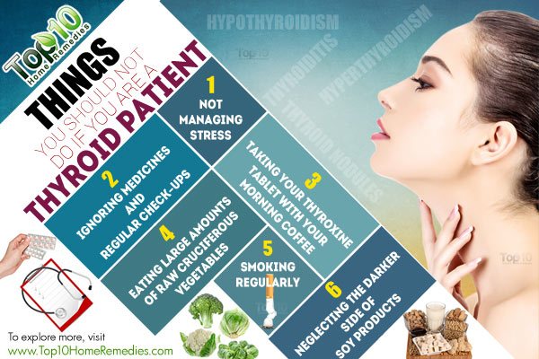 things thyroid patients should avoid