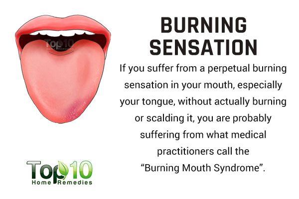 burning sensation on tongue