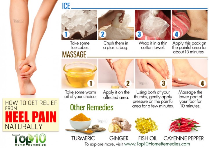 How to Get Relief from Heel Pain Naturally Top 10 Home Remedies