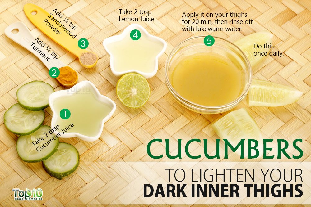 How to Lighten Your Dark Inner Thighs Naturally | Top 10 