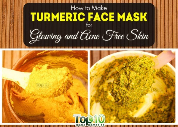 turmeric face mask for acne free skin