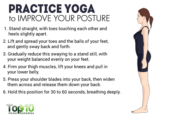 practice yoga to improve your posture