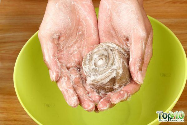 homemade goat's milk soap