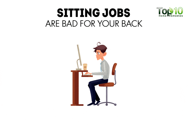 sitting jobs are bad for your back