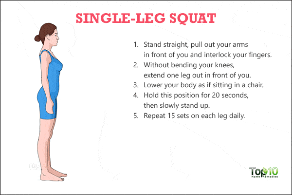 single leg squat