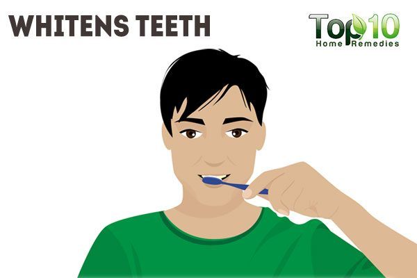 whitens teeth