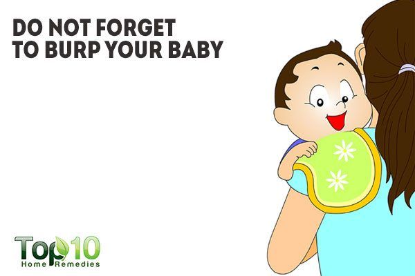 burp your baby