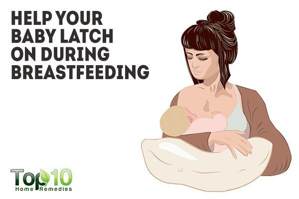 help your baby latch on to breastfeeding