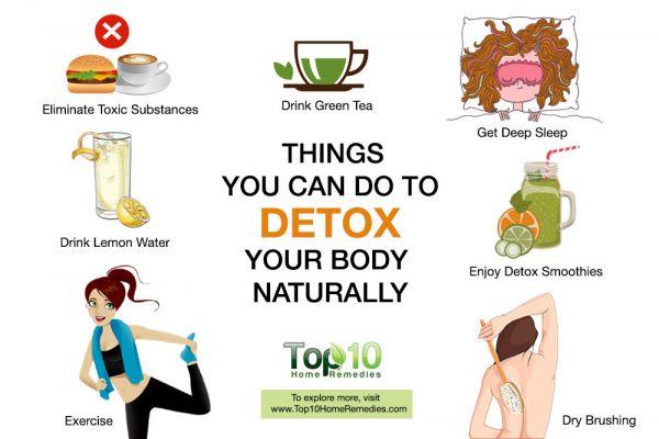 things you can do to detox your body naturally