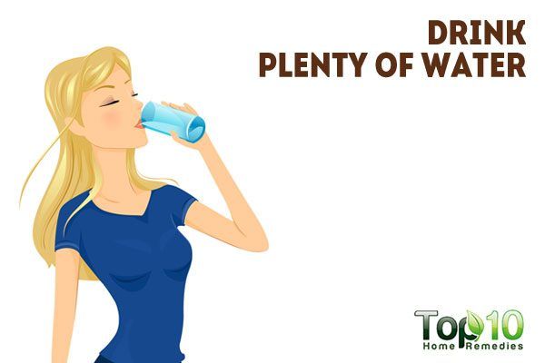 drink plenty of water to beat caffeine addiction